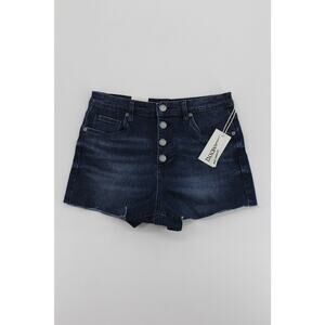 NWT BLANKNYC the lenox hi rise button fly cut off shorts womens 28 normcore